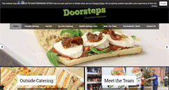 Desktop Screenshot of doorstepscatering.com